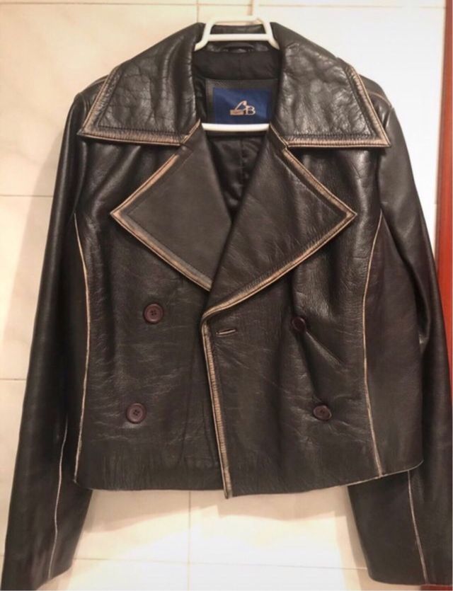 CAZADORA PIEL BIKER MUJER M/S