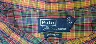 Camisa RALPH LAUREN custom fit