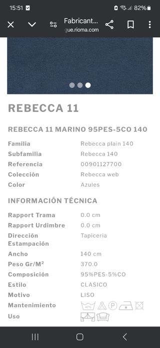 Tela de tapicería de terciopelo azul