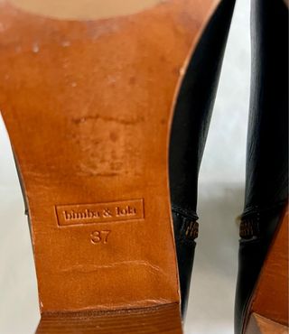 Botín piel negro Bimba y Lola