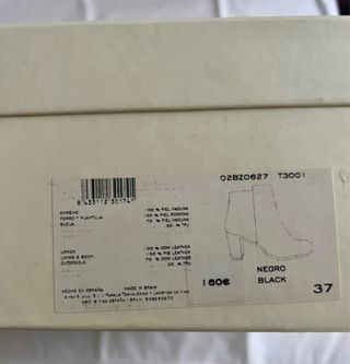 Botín piel negro Bimba y Lola