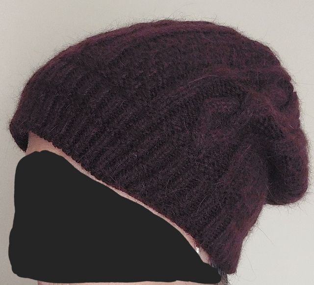 Pack guantes piel y gorro marrón oscuro