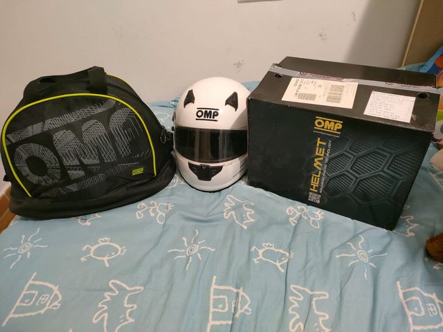 Casco OMP Karting Homologado  Talla S / 56-57