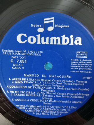 Manolo El Malagueño LP