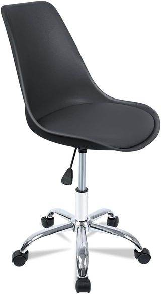 SILLA DE OFICINA, SILLA DE ESCRITORIO COLOR NEGRO