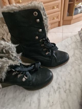 Botines pelo piel 40