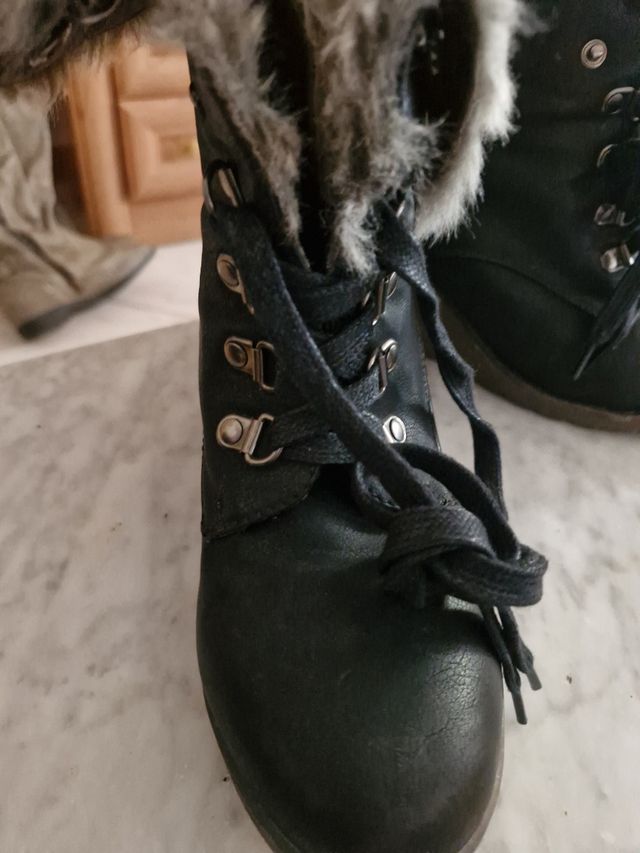 Botines pelo piel 40