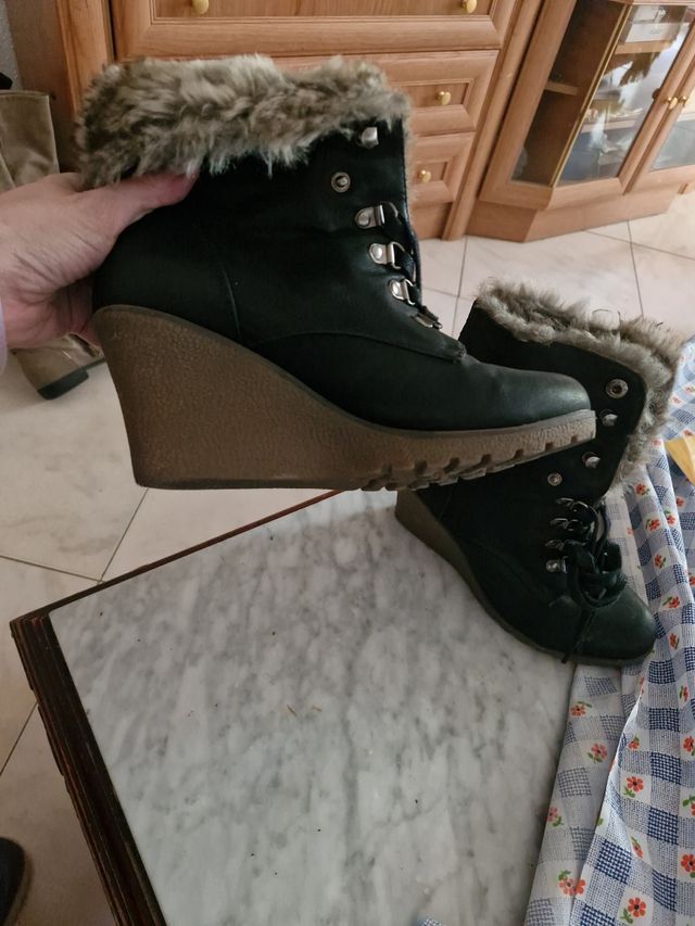 Botines pelo piel 40