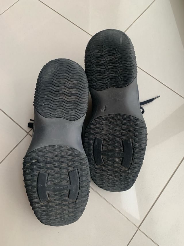 Hogan sneakers blu 42,5 scamosciato