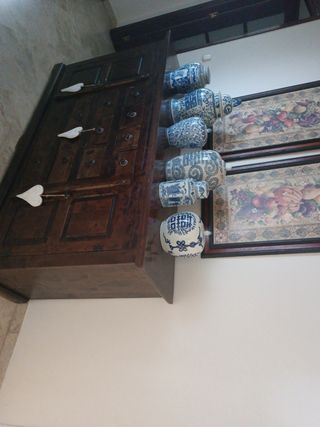 Colección de jarrones chinos