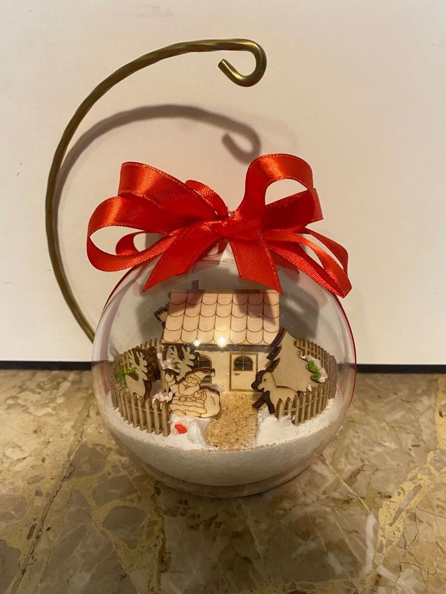 Palla di Natale artigianale