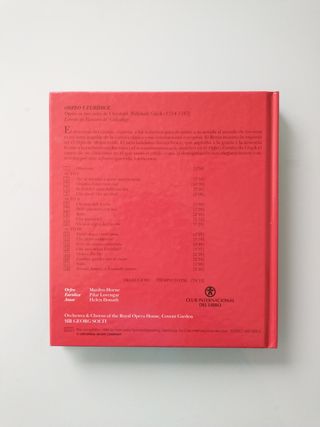 Orfeo y Eurídice. Ópera cd + libro