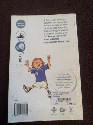 Pupi quiere ser furbolista