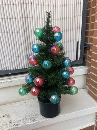 Árbol de navidad de fibra óptica