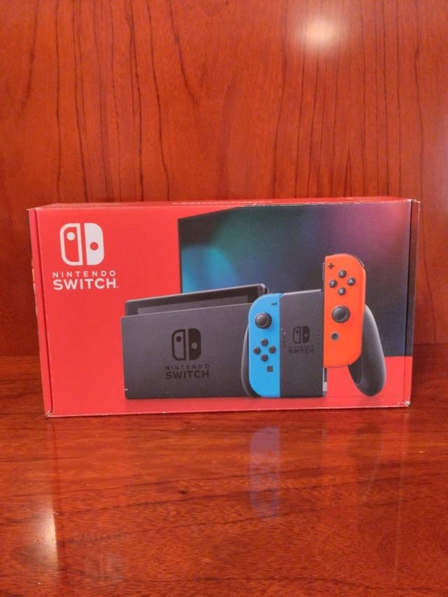 Caja Nintendo switch