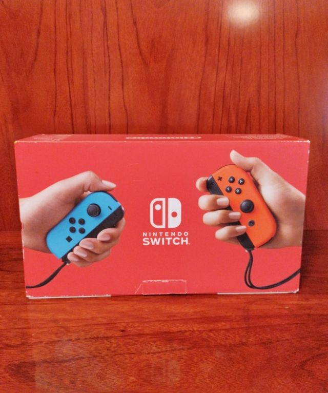 Caja Nintendo switch