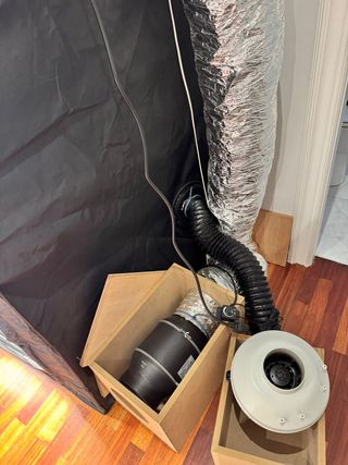 Armarios de cultivo 90x90x180cm y 60x60x120cm comp