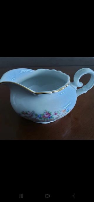 Juego completo de té de porcelana fina de cristal