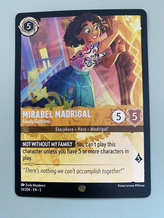 FOIL Lorcana Mirabel Madrigal