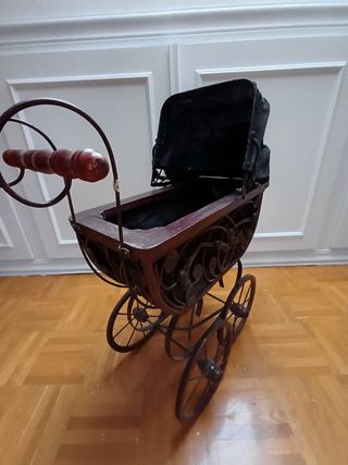 Carrito vintage adorno