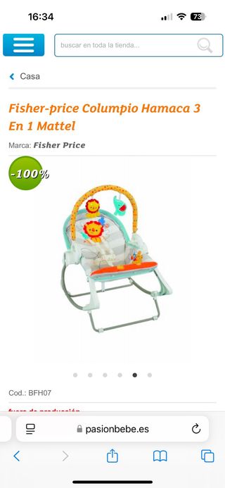 Columpio-hamaca 3 en 1