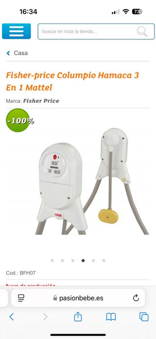 Columpio-hamaca 3 en 1