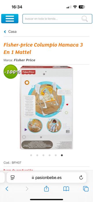 Columpio-hamaca 3 en 1