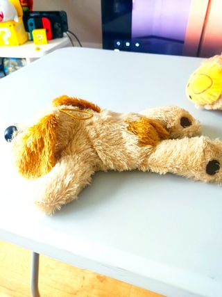 2 Peluches de Oso y Perro