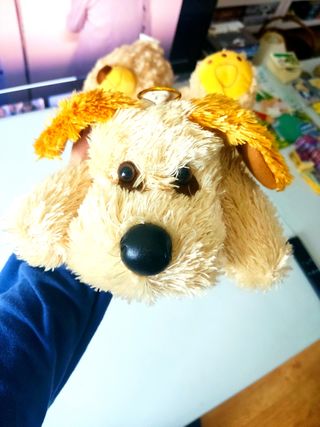 2 Peluches de Oso y Perro