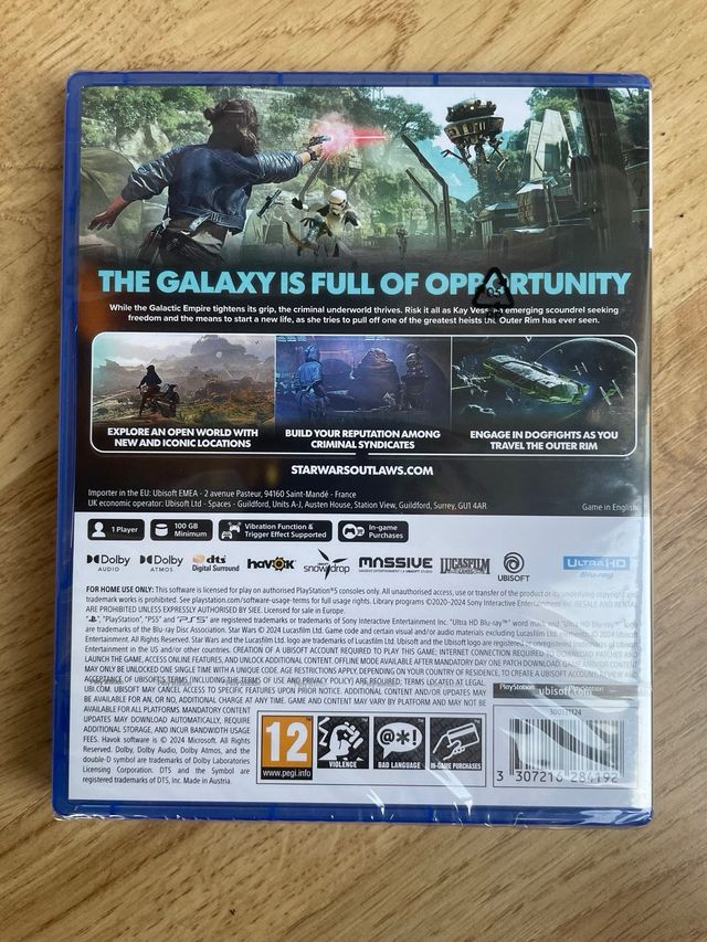 (Precintado) Star Wars Outlaws PS5