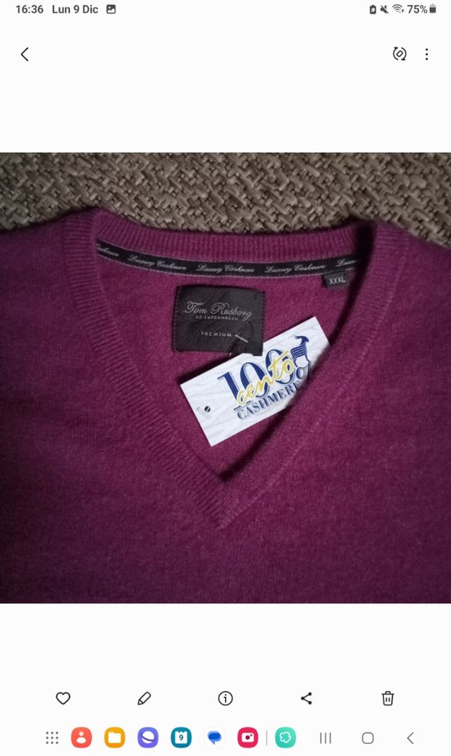 Pullover in 💯%cachemire