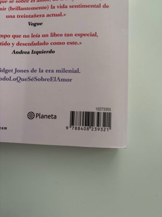 Todo lo que sé sobre el amor