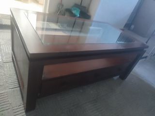 Mesa de centro estilo colonial