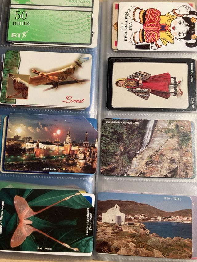 Carte telefoniche del mondo