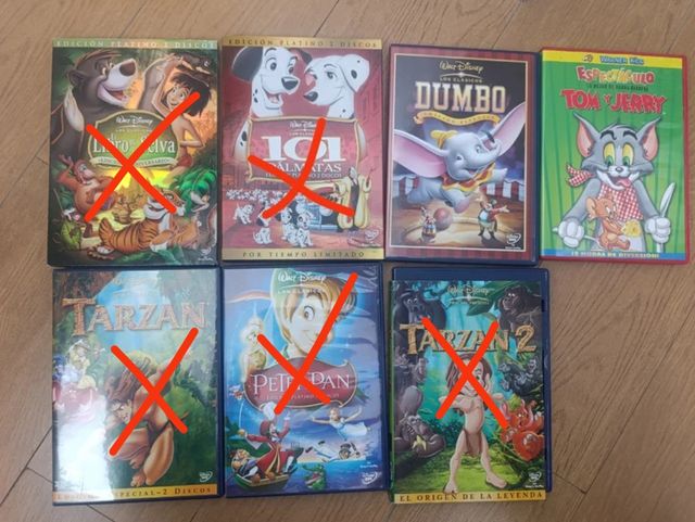 Películas Disney DVD