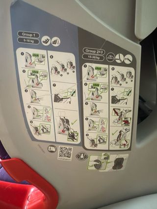 Silla Coche Britax Romer 1 2 3