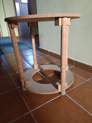 Mesa camilla redonda