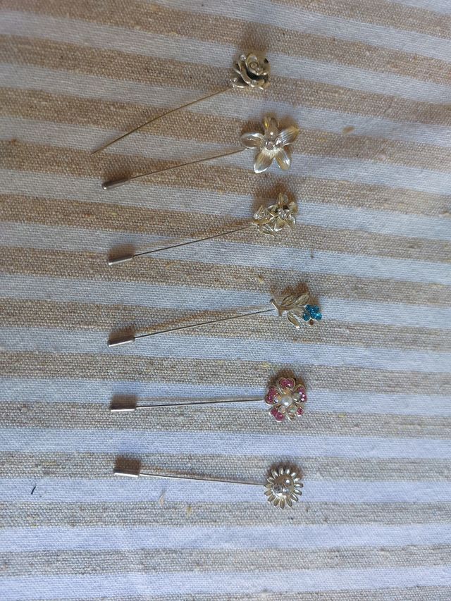 Alfiler de boda. Broche