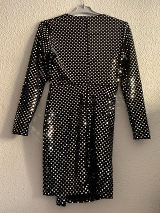 Vestido terciopelo brillo Nochevieja