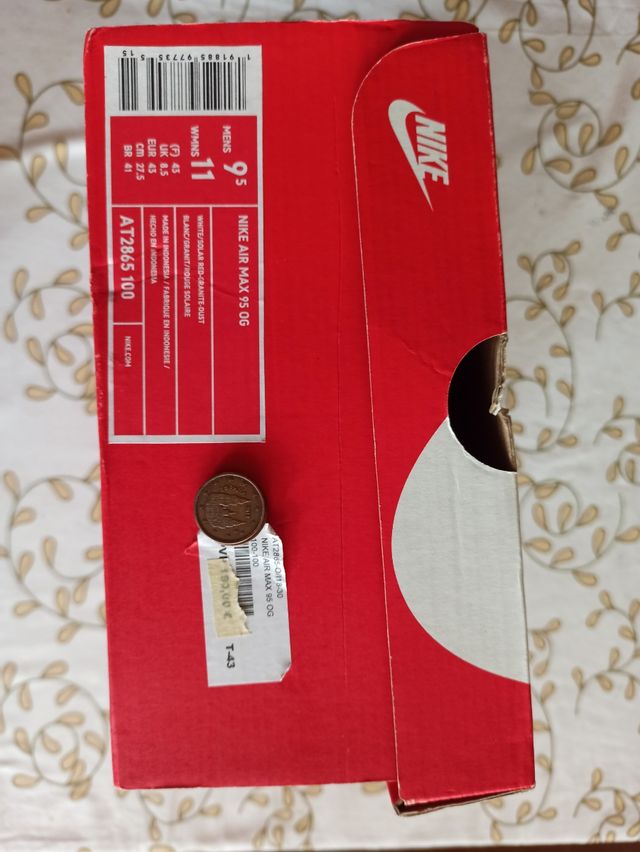 Nike Air Max 95 Solar Red