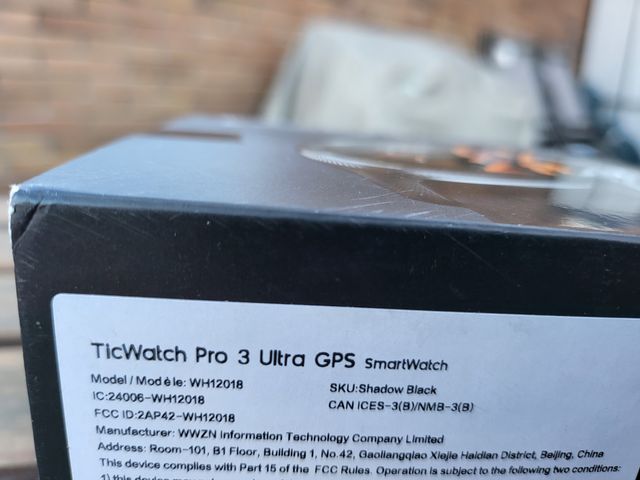 Smartwatch Ticwatch Pro 3 Ultra