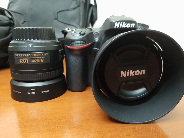 Cámara Nikon 7200 y resto de equipo fotografía