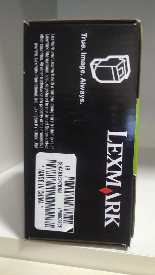 Toner originale Lexmark 80C2SCE 802SC CIANO