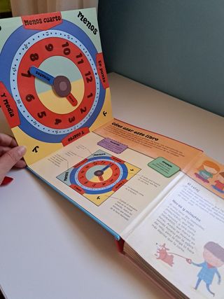 Libro aprende la hora
