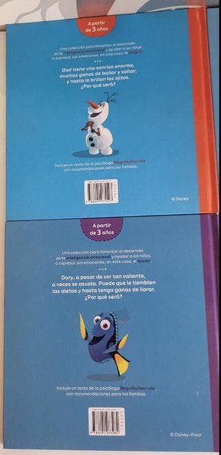 Pack 6 libros disney