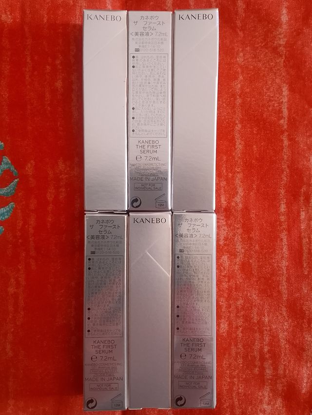 6 minitaglie di Kanebo The First Serum