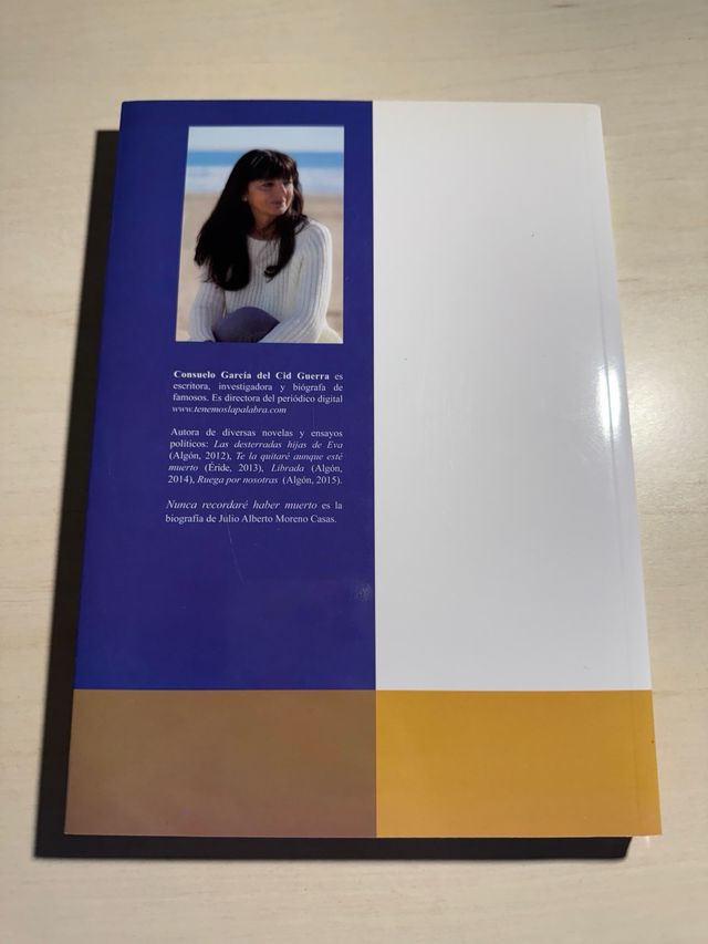 Nunca recordaré haber muerto