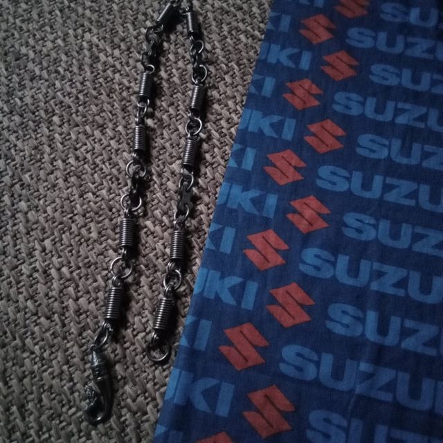 Set Bikers sottocasco SUZUKI e catena per portafog