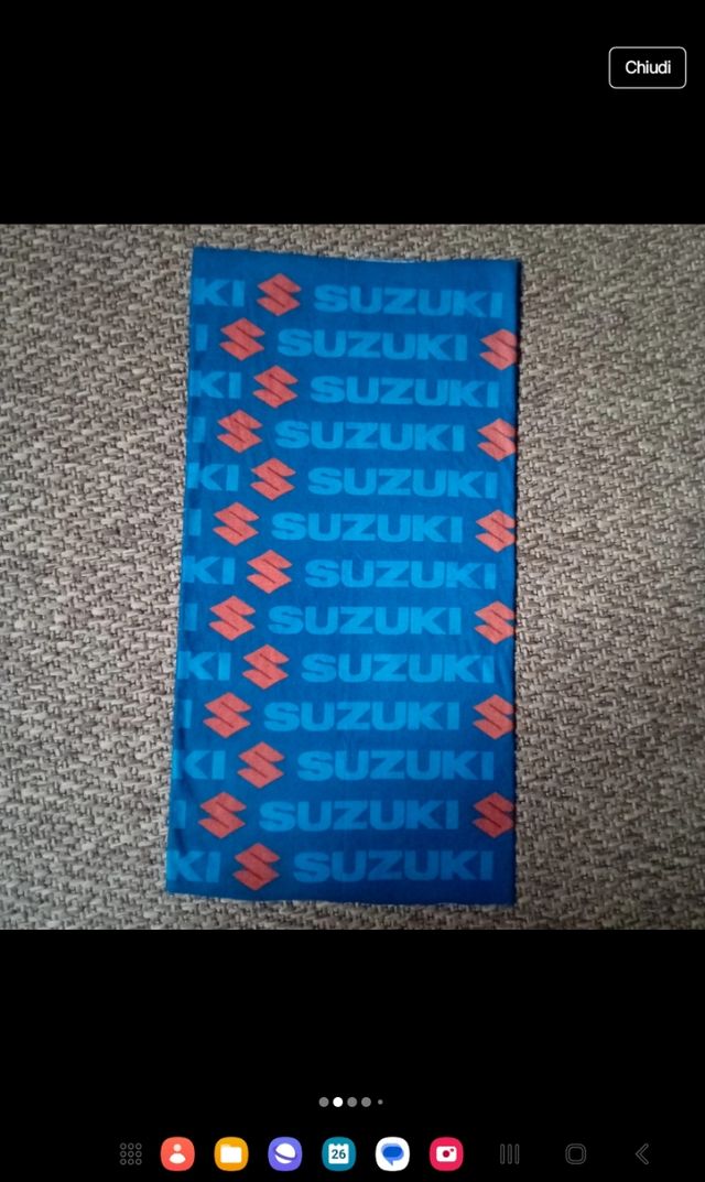 Set Bikers sottocasco SUZUKI e catena per portafog