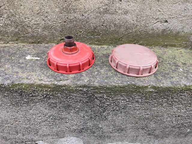 Tapas depósito 1000 litros